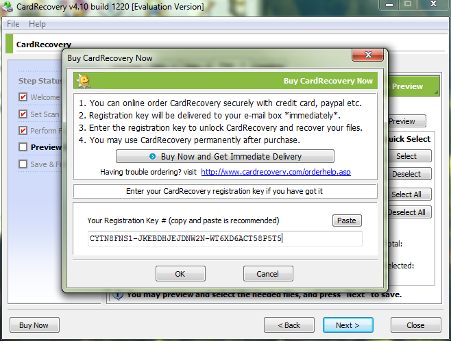 cardrecovery 4.10 build 1220 software